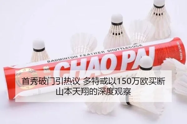 首秀破门引热议 多特或以150万欧买断山本天翔的深度观察